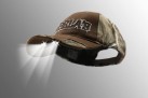 4 ultra led camo cap with embroidery cap