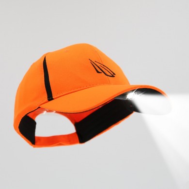 POWERCAP Blaze Orange USB Rechargeable LED Cap