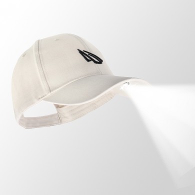 POWERCAP 100% Cotton Battery replaceable Golf Cap with Built in LED Light